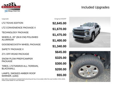 2022 Chevrolet Silverado 2500HD 4WD Crew Cab Standard Bed LTZ