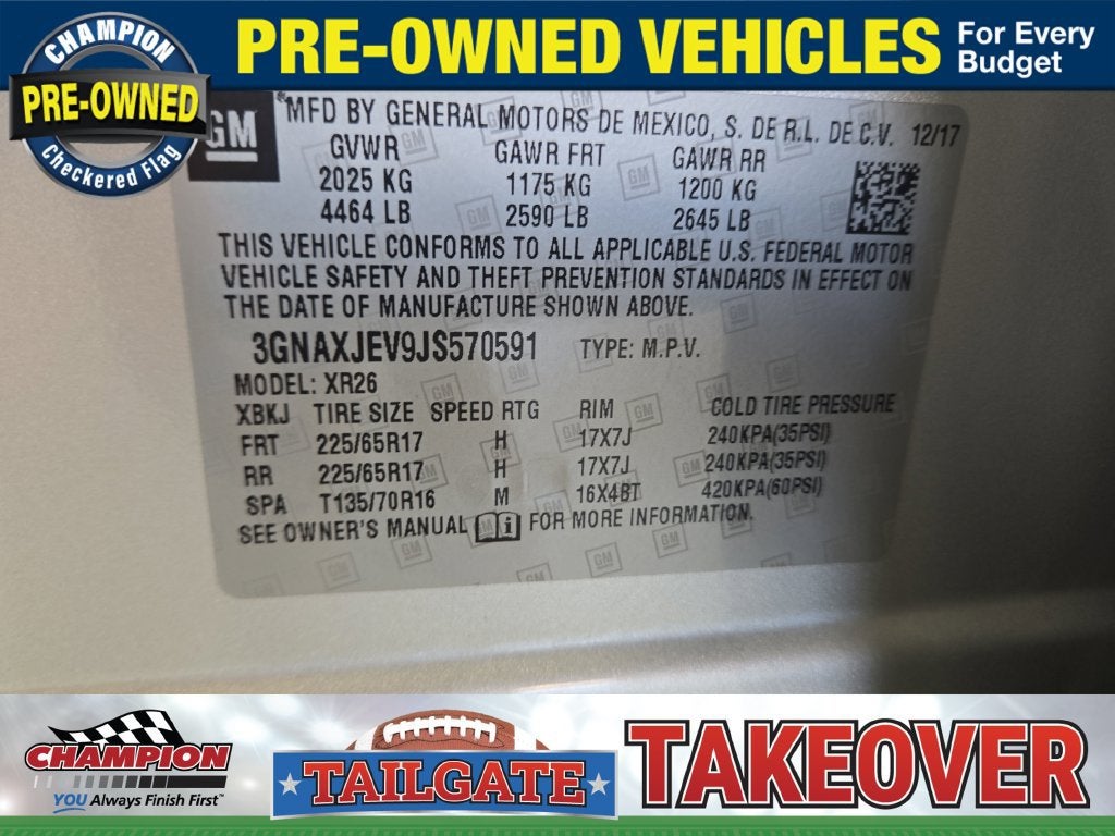 2018 Chevrolet Equinox LT