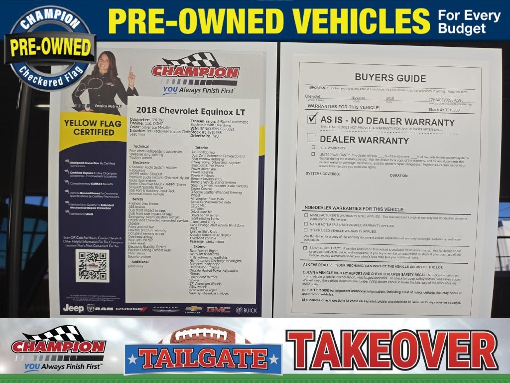 2018 Chevrolet Equinox LT