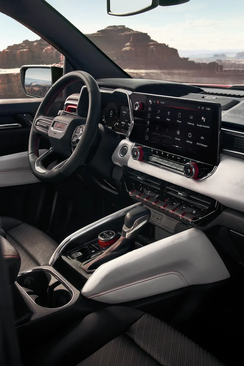 2026 GMC Canyon infotainment system at Champion GMC Buick in Brighton MI