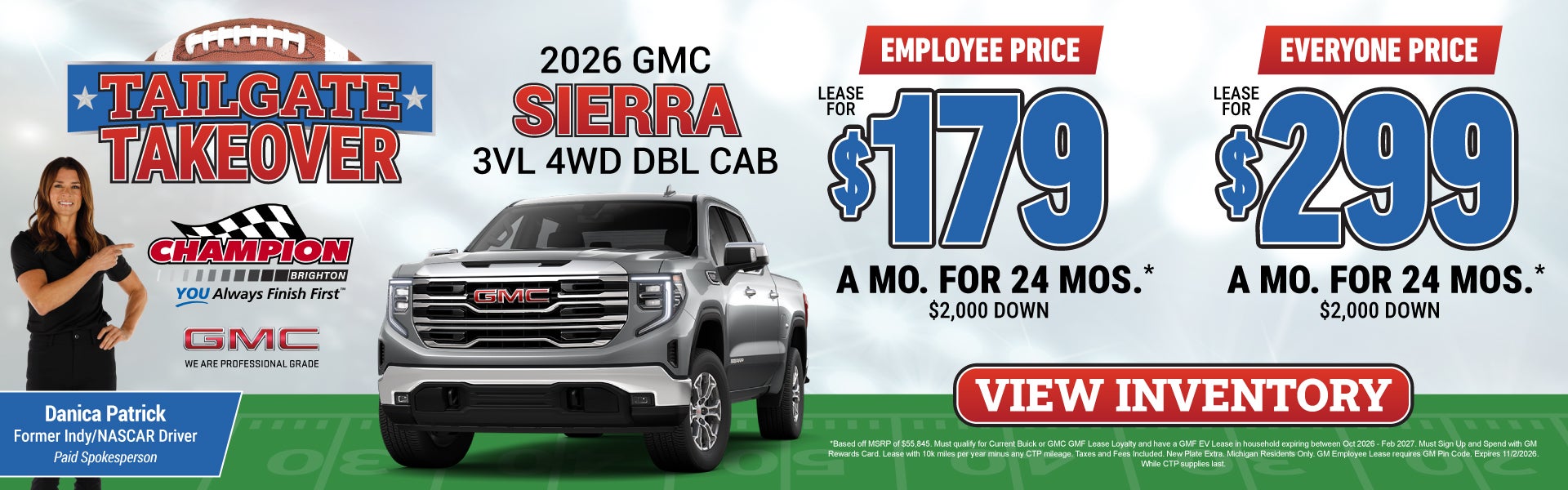 Sierra at Champion GMC Buick in Brighton MI